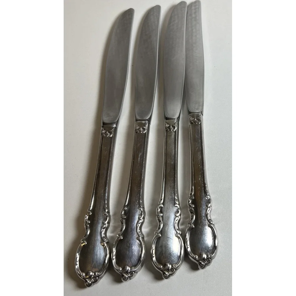 Rogers Bros 1847‎ DINNER KNIVE Silverware REFLECTION Excellent! Set Of 4